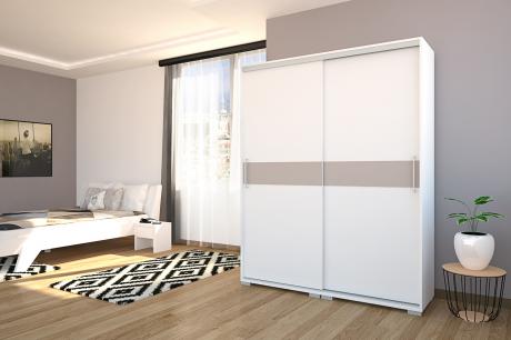 city gardrób magasfényű betéttel