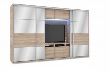 mirror tv-s gardrób